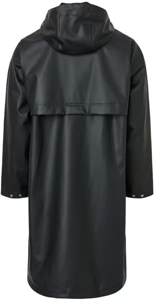 Wings Long Rain Jacket Unisex sadetakki, Jet Black, view: 1
