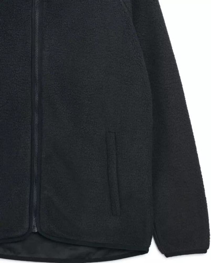 Farhult Pile Jacket fleecetakki, musta, view: 2