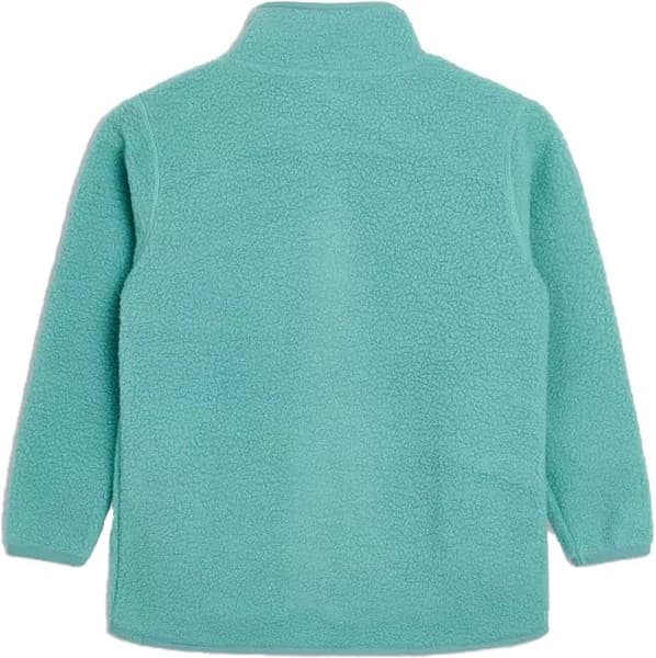 Farhult Pile Jacket Junior lasten fleecetakki, Dusty Turquoise, view: 1