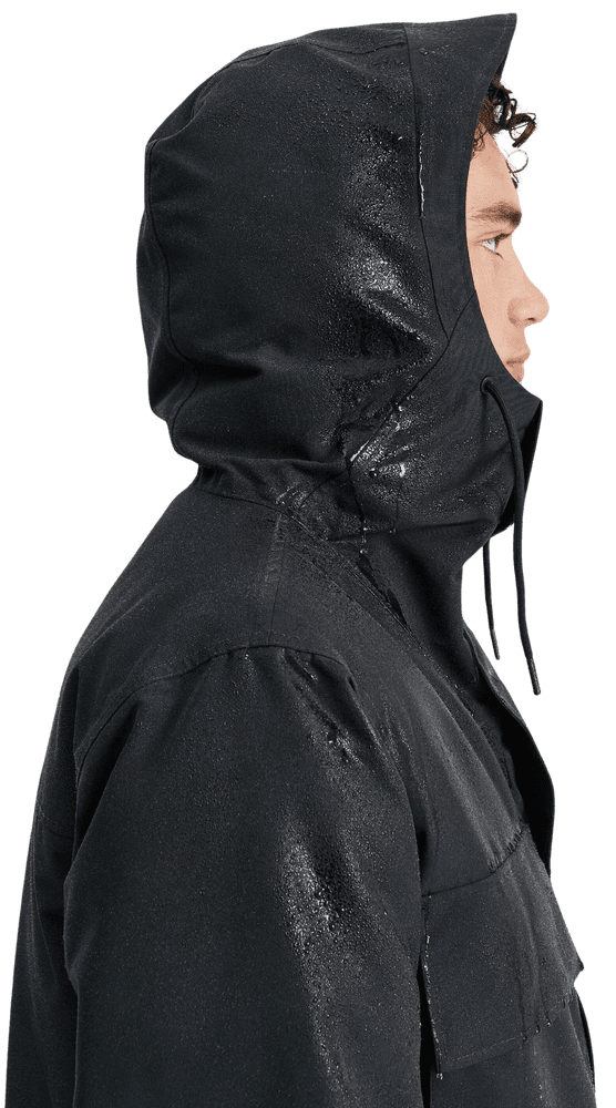 Explorer Field Parka parkatakki, Black, view: 2