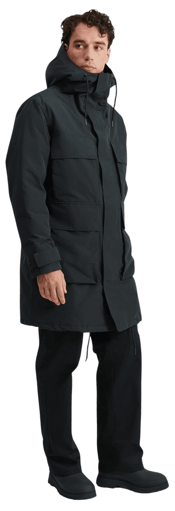 Explorer Field Parka parkatakki, Black, view: 1
