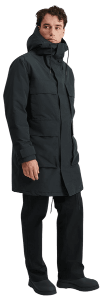 Explorer Field Parka parkatakki, Black, view: 1