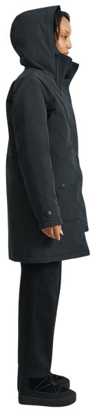 Explorer Field Parka naisten parkatakki, Black, view: 1