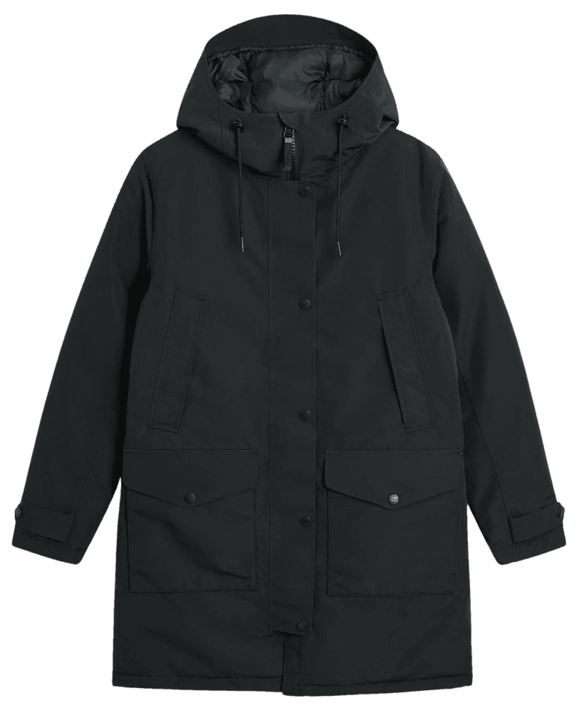 Explorer Field Parka naisten parkatakki, Black, view: 0