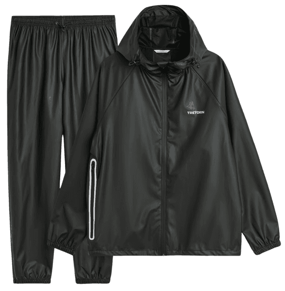Packable Rainbreaker Set Unisex sadeasu, Black, productDetailPage.view: 0