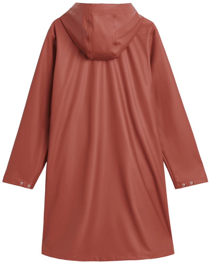 Wings A-Shape Rain Coat naisten sadetakki, Apple Butter, view: 1