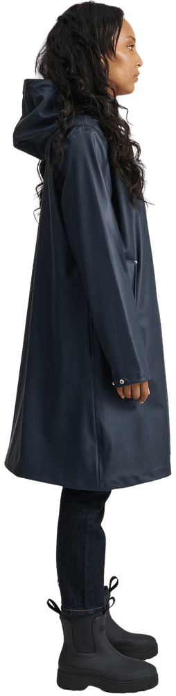 Wings A-Shape Rain Coat naisten sadetakki, Navy Blaze, view: 4
