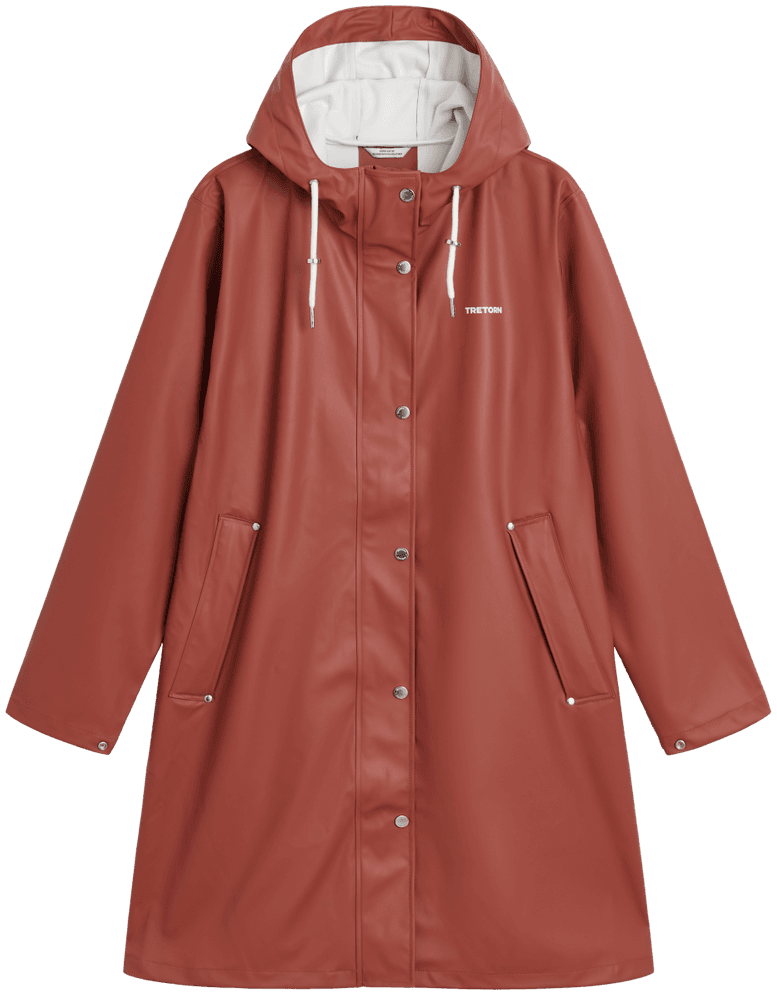 Wings A-Shape Rain Coat naisten sadetakki, Apple Butter, view: 0