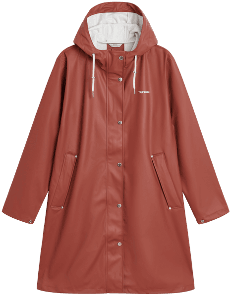 Wings A-Shape Rain Coat naisten sadetakki, Apple Butter, view: 0