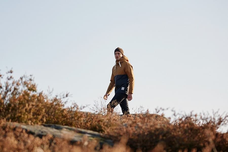 Sarek 72 CW ulkoilutakki, ruskea/tummansininen, view: 7