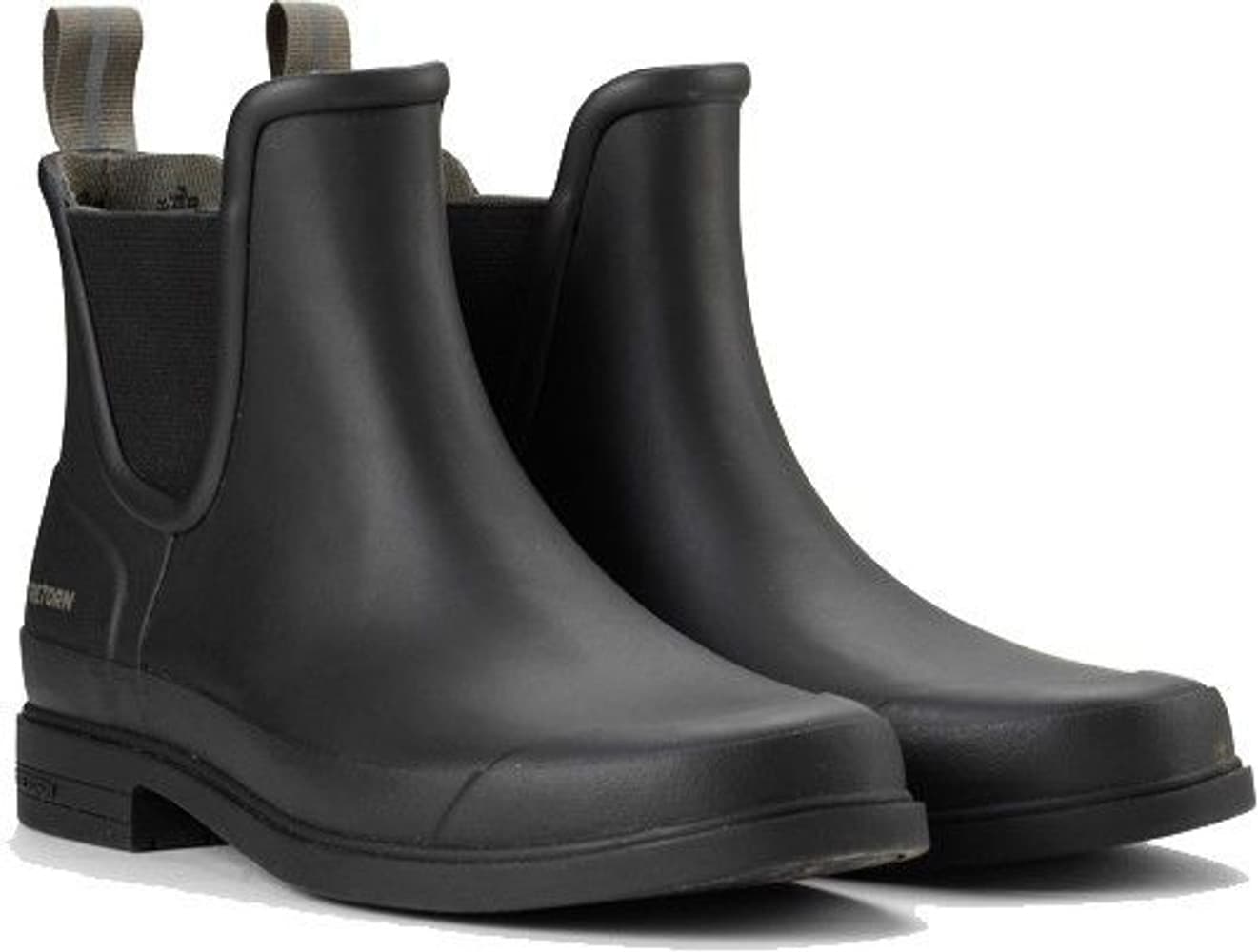 Eva naisten matalat kumisaappaat, musta, view: 0