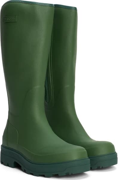 Halla naisten korkea kumisaapas, vihreä, view: 0