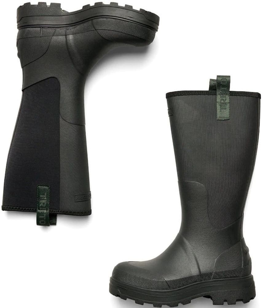 Bryum naisten kumisaappaat, musta, view: 3