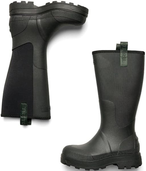 Bryum naisten kumisaappaat, musta, view: 3