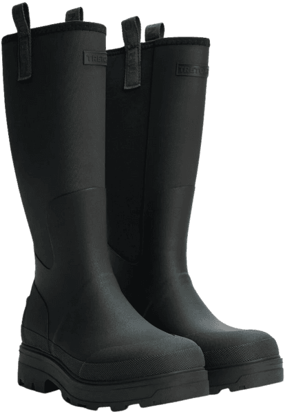 Bryum naisten kumisaappaat, musta, view: 0