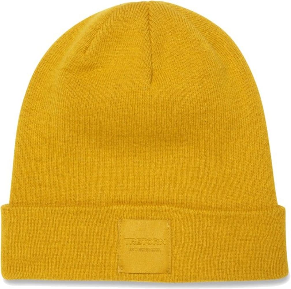 Low Beanie -pipo, unisex, keltainen, view: 0