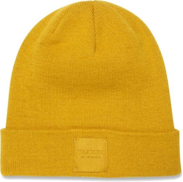 Low Beanie -pipo, unisex, keltainen, view: 0