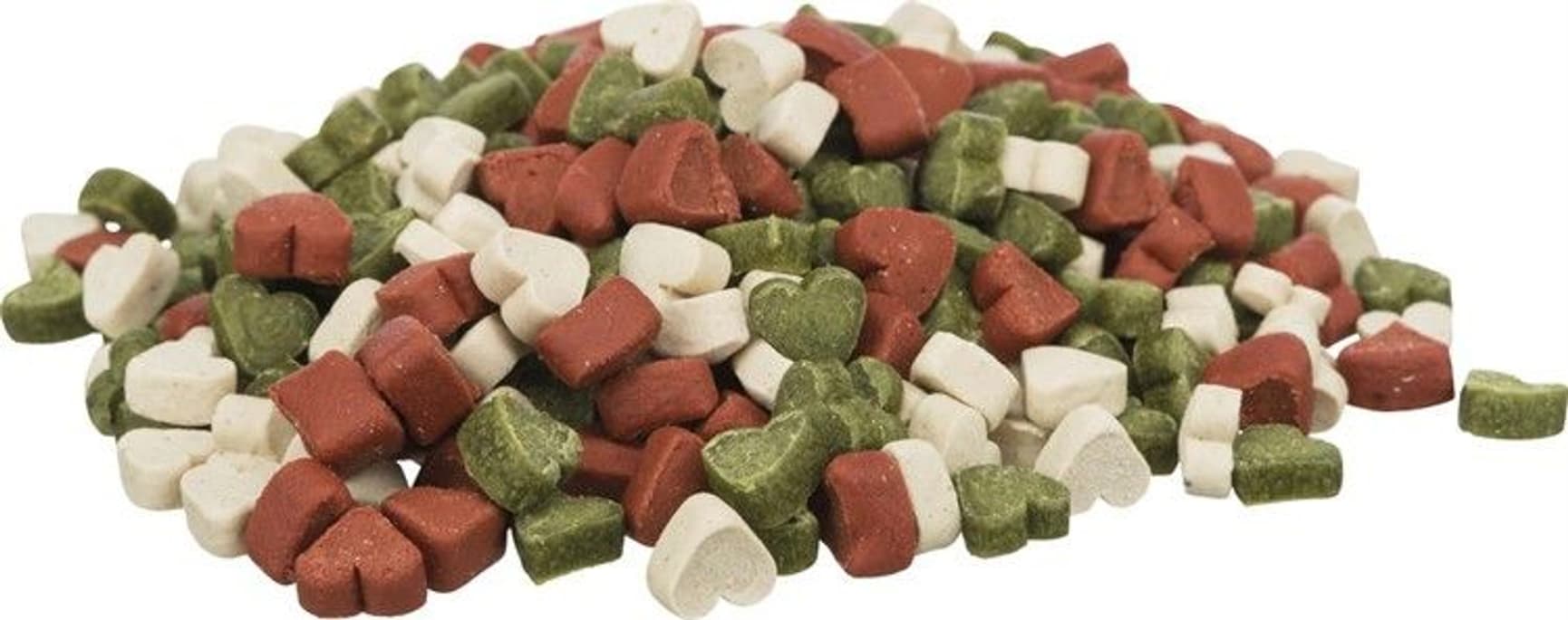 Xmas Mini Hearts koirien kanaherkut, 140 g, view: 0