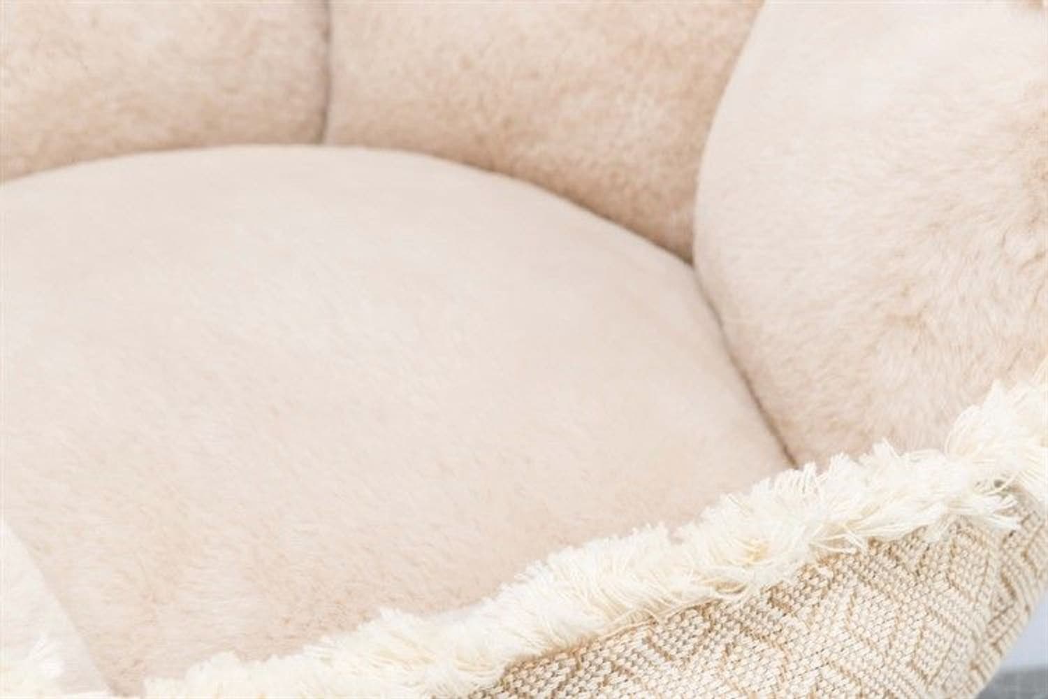 Boho koiranpeti 65 × 65 cm, beige, view: 2