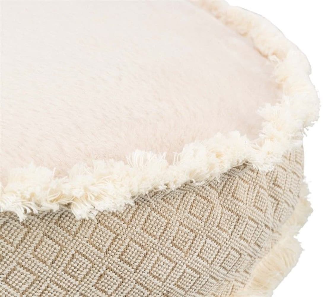 Boho Dyna Oval koiranpeti 80 × 65 cm, beige, view: 2