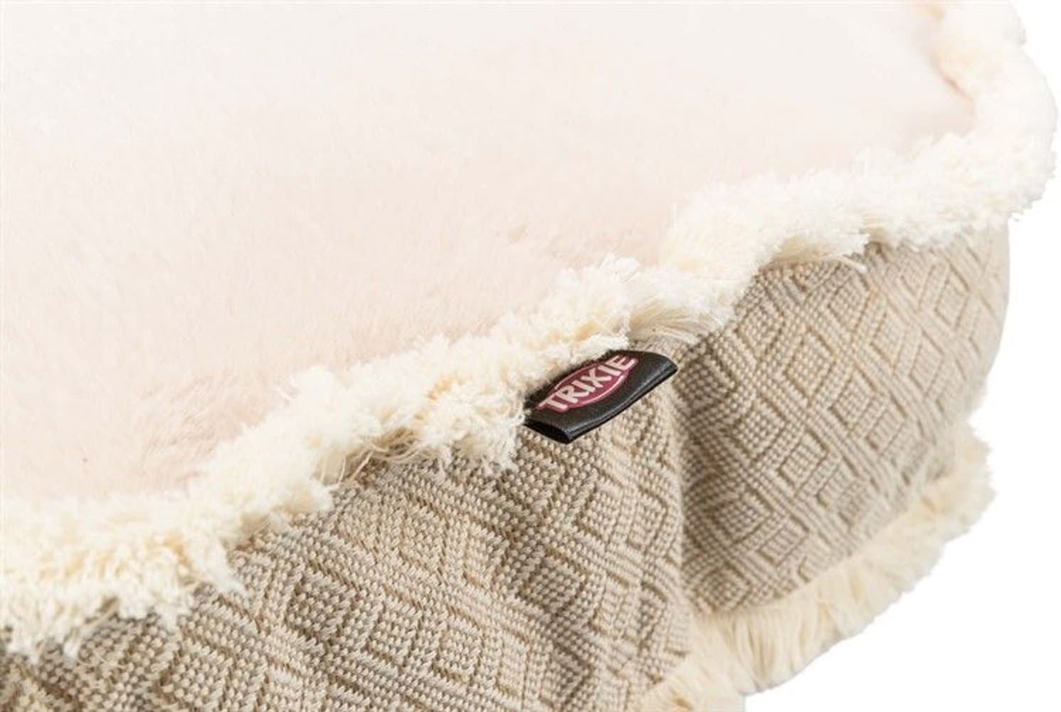 Boho Dyna Oval koiranpeti 80 × 65 cm, beige, view: 3