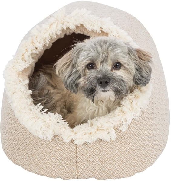 Boho Igloo koiranpeti 35 × 26 × 41 cm, beige, view: 2