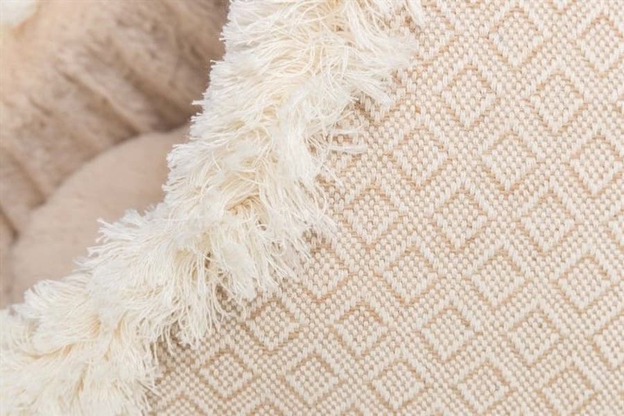 Boho Igloo koiranpeti 35 × 26 × 41 cm, beige, view: 5