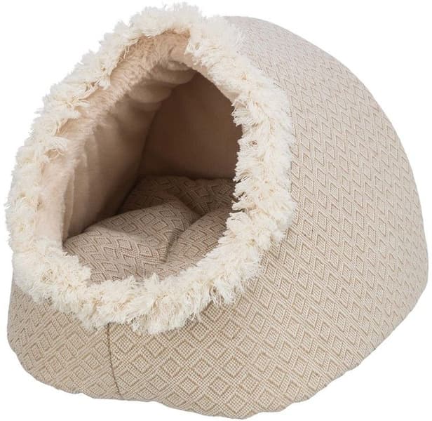 Boho Igloo koiranpeti 35 × 26 × 41 cm, beige, view: 3