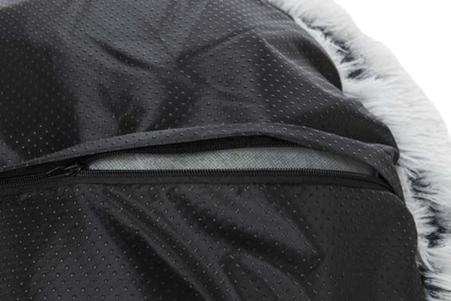 Harvey koiran peti, Ø70 cm, valkoinen/musta, view: 2