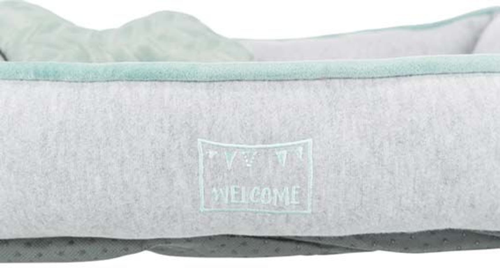 Junior koiranpennun peti, 50 x 40 cm, harmaa/vihreä, view: 4