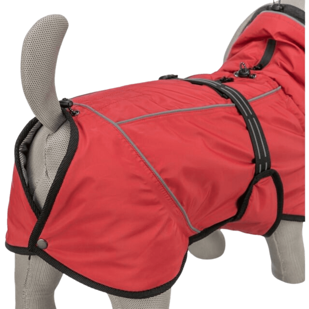 Explore Thermo Winter Coat koiran talvitakki, 35-40 cm, Sangria, view: 1