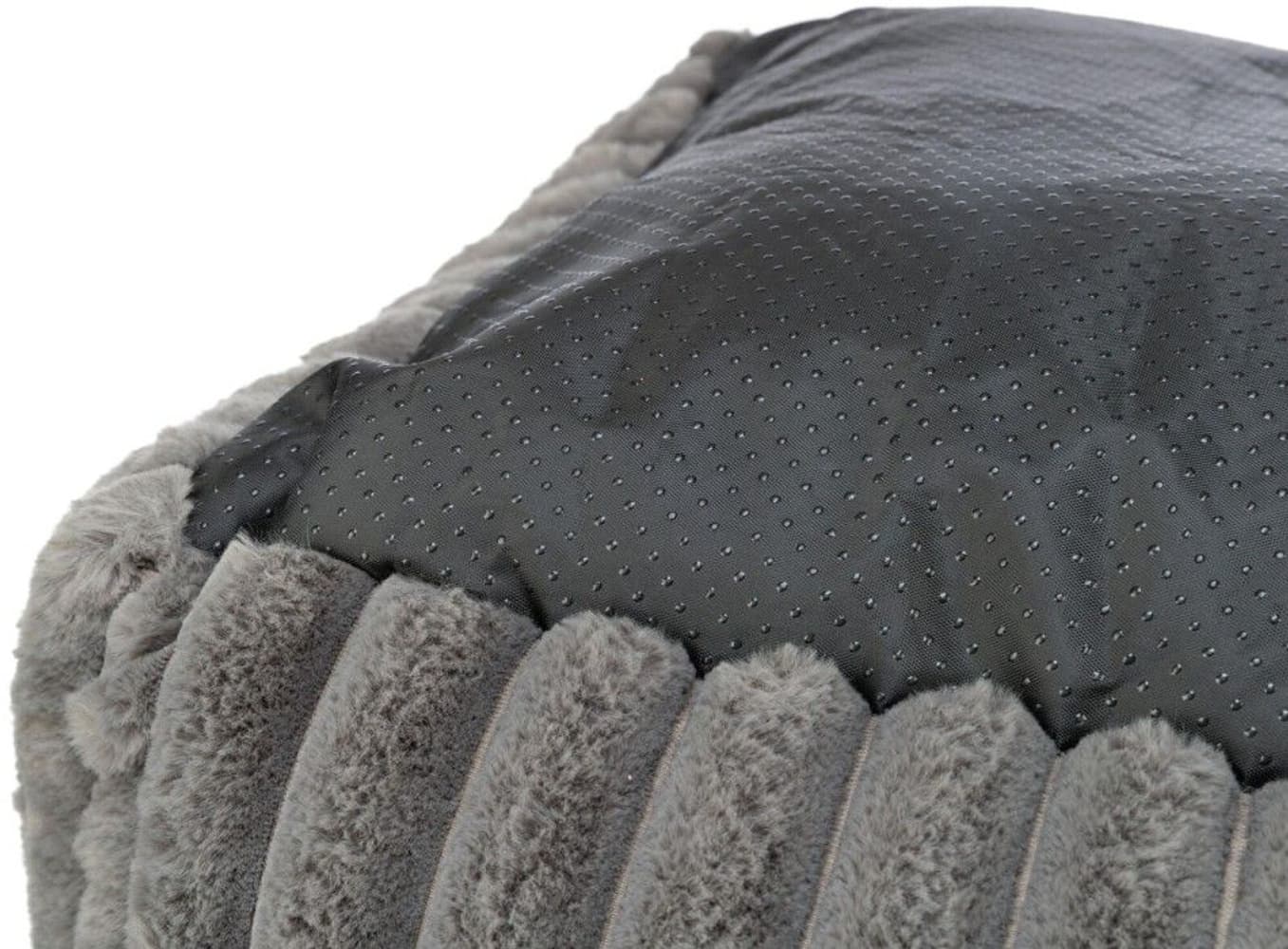 Lonni koiranpeti Manchester Plysch 80 x 60 cm harmaa, view: 4