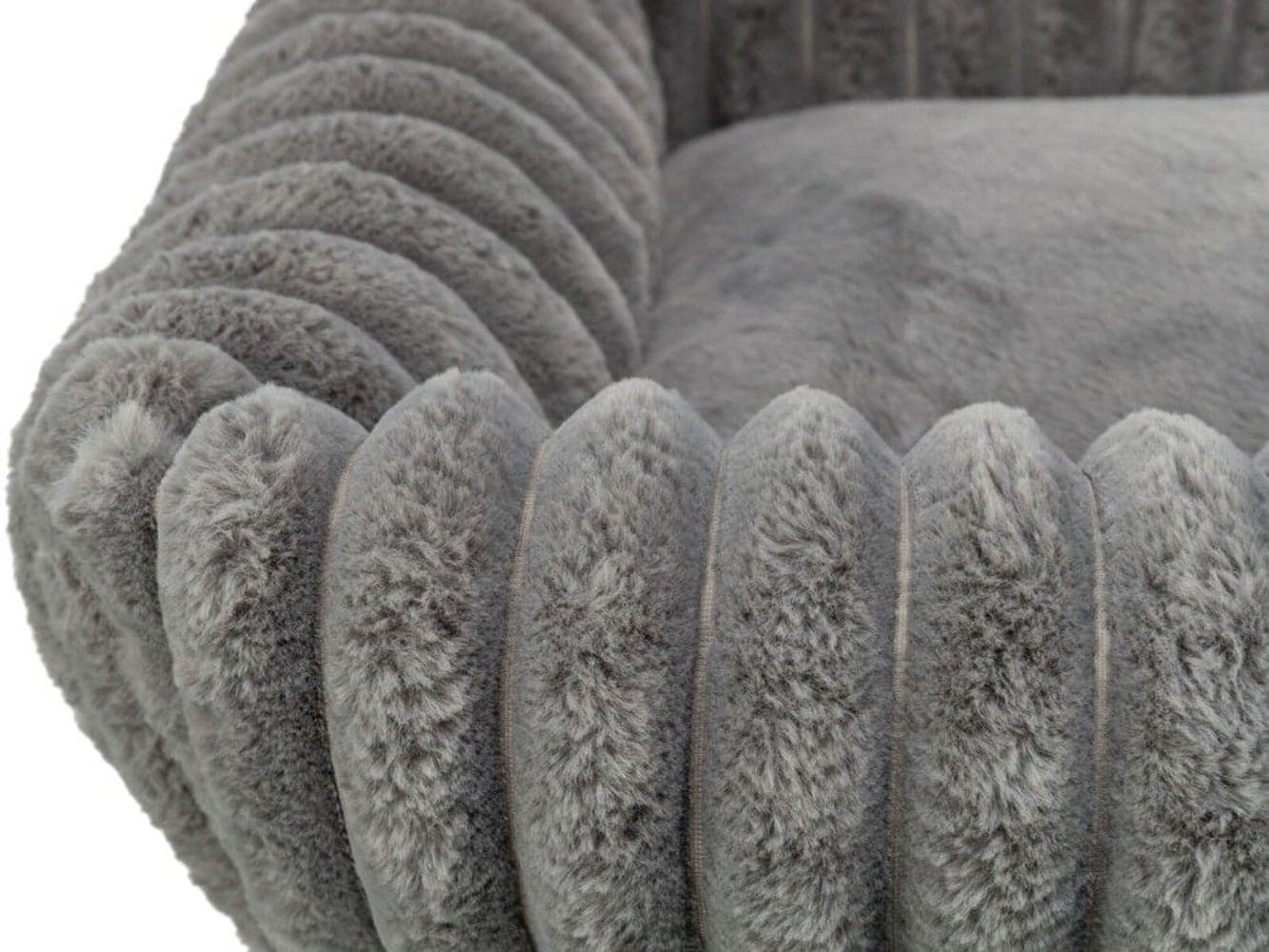 Lonni koiranpeti Manchester Plysch 80 x 60 cm harmaa, view: 3