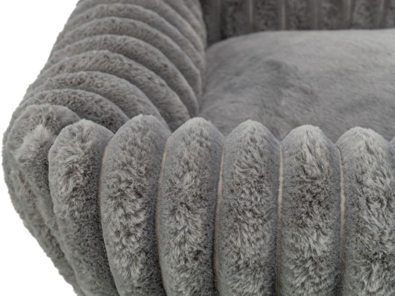 Lonni koiranpeti Manchester Plysch 100 x 70 cm harmaa, view: 3