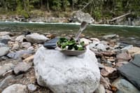 UCO Mess Kit rasiasetti (sis. muki, luha), harmaa - view: 2