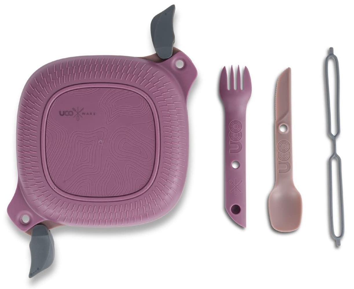 UCO Mess Kit Eco rasiasetti (sis. muki, luha), violetti, view: 2
