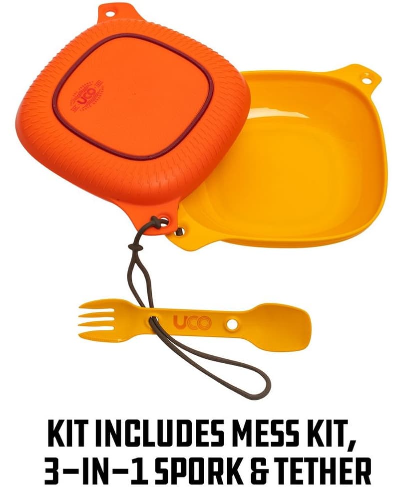 UCO Mess Kit ruokarasiasetti, oranssi, view: 2