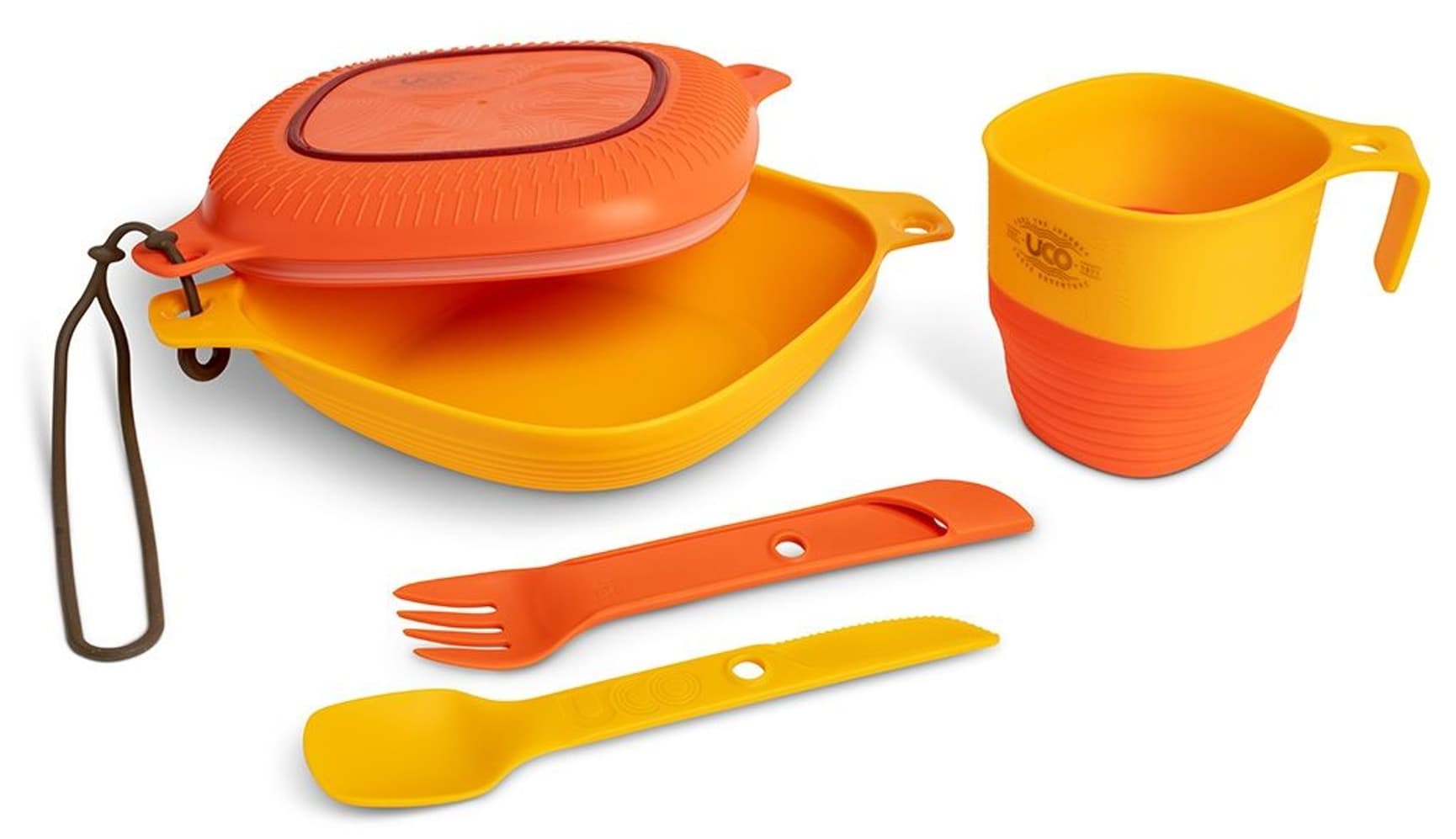 UCO Mess Kit rasiasetti (sis. muki, luha), oranssi, view: 0