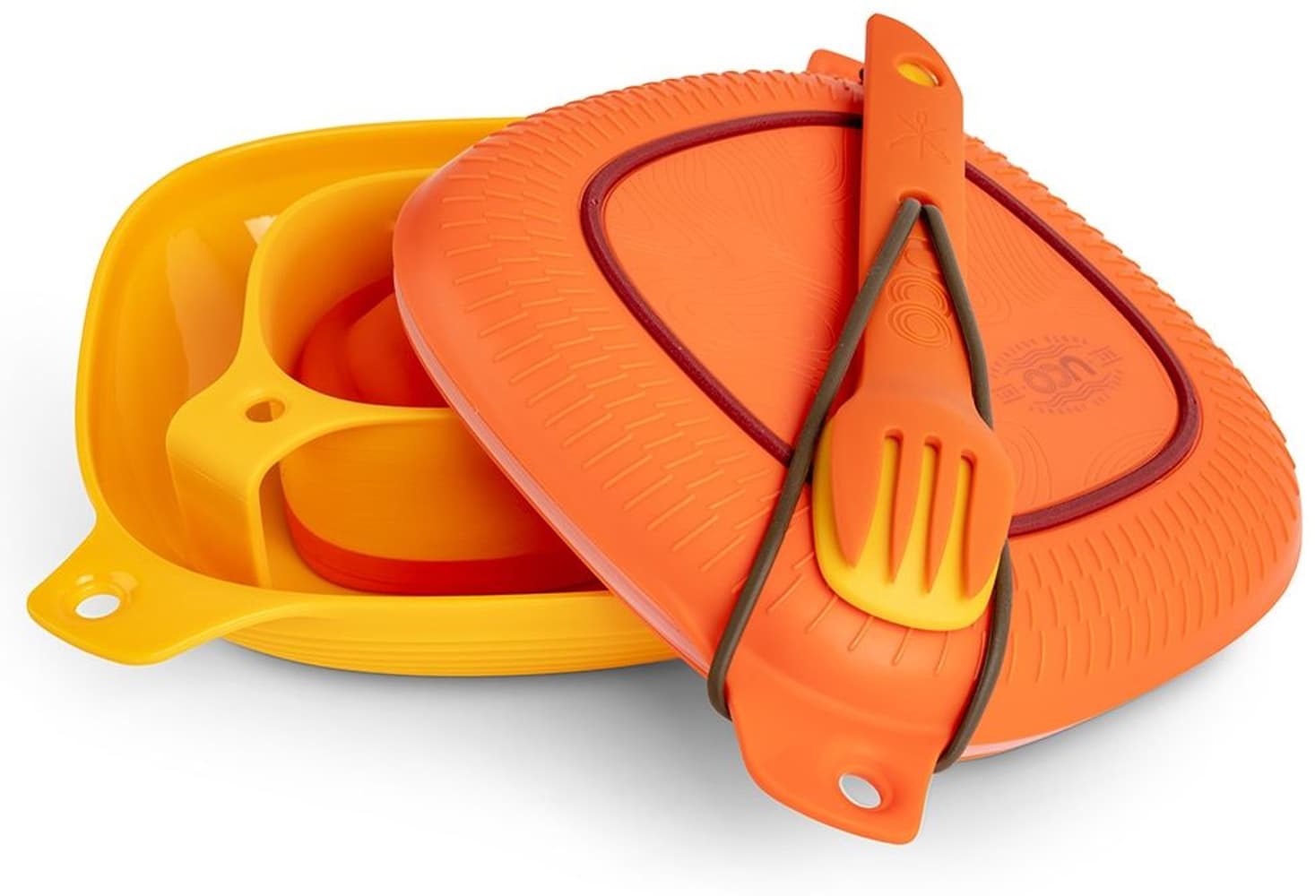 UCO Mess Kit rasiasetti (sis. muki, luha), oranssi, view: 2