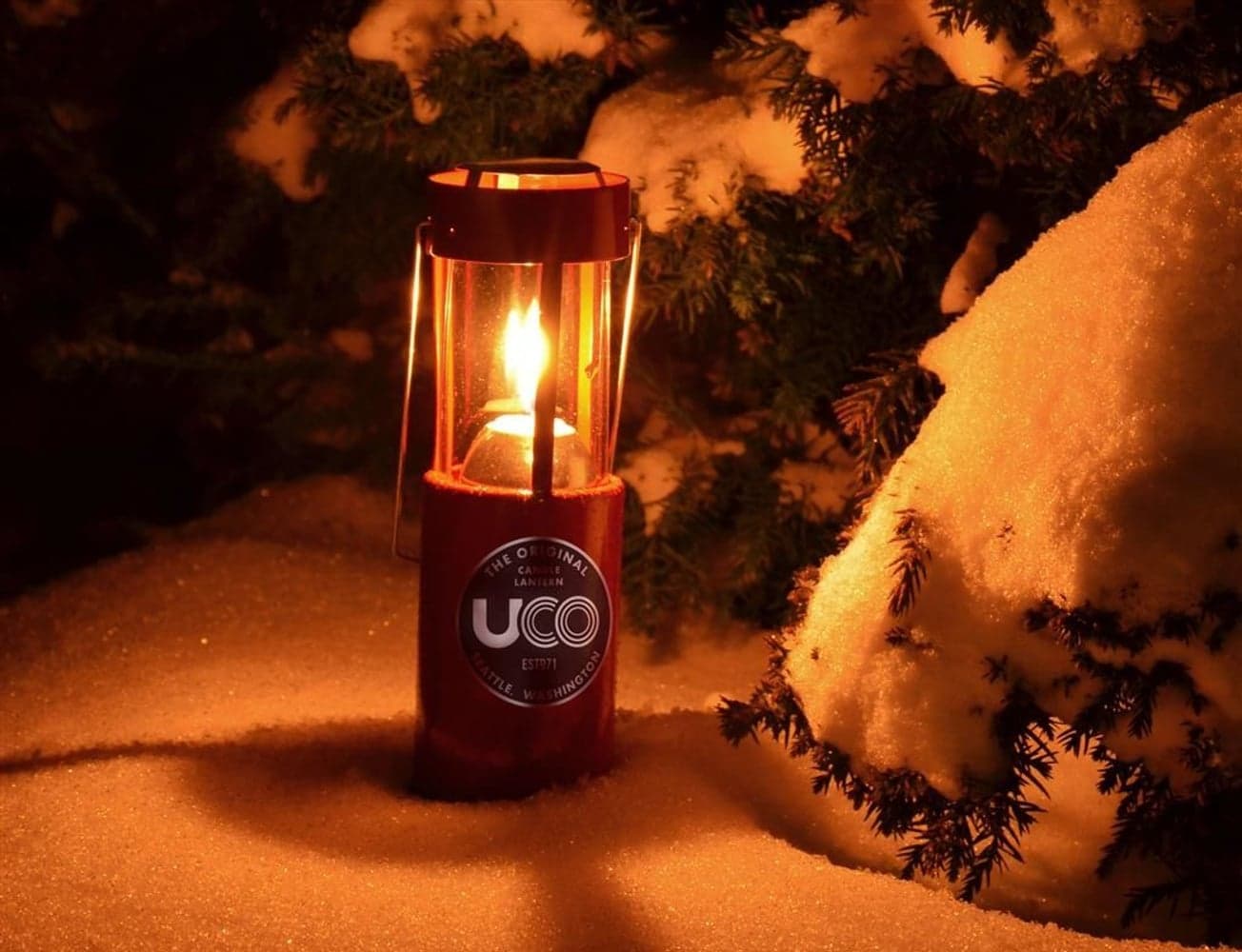 UCO Original Kynttilälyhtysetti, punainen, view: 4