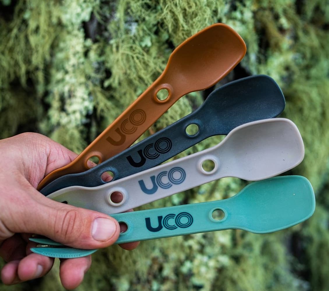 UCO Utility Spork lusikkahaarukka, 2 kpl, keltainen/sininen, view: 3