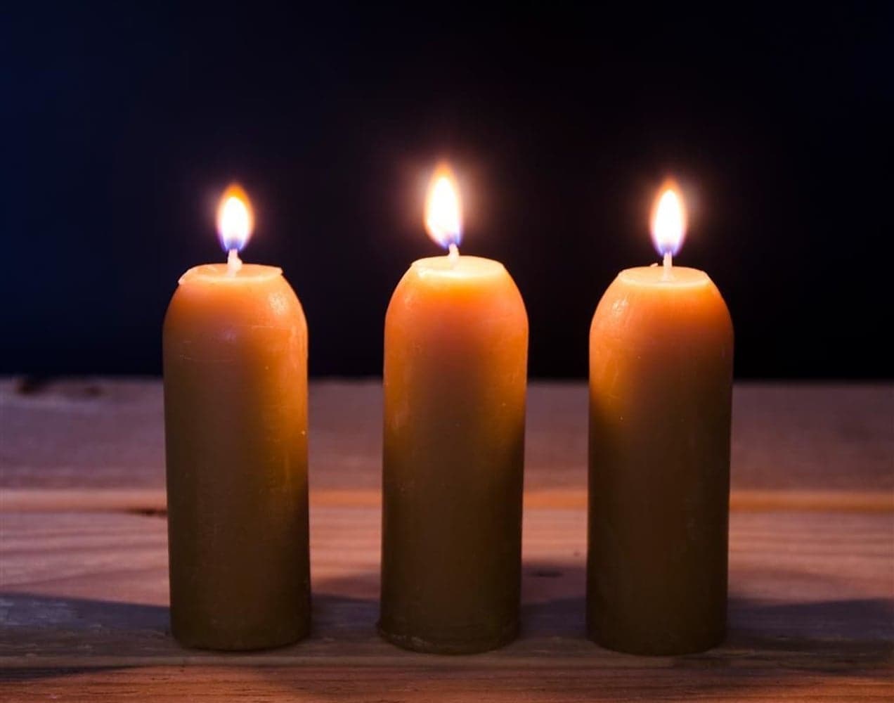 UCO mehiläisvahakynttilät, 12 h, 3 kpl, view: 1