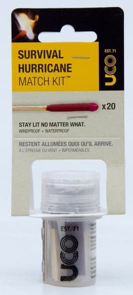 UCO Hurricane Survival Matches tulitikut, 20 kpl, view: 1
