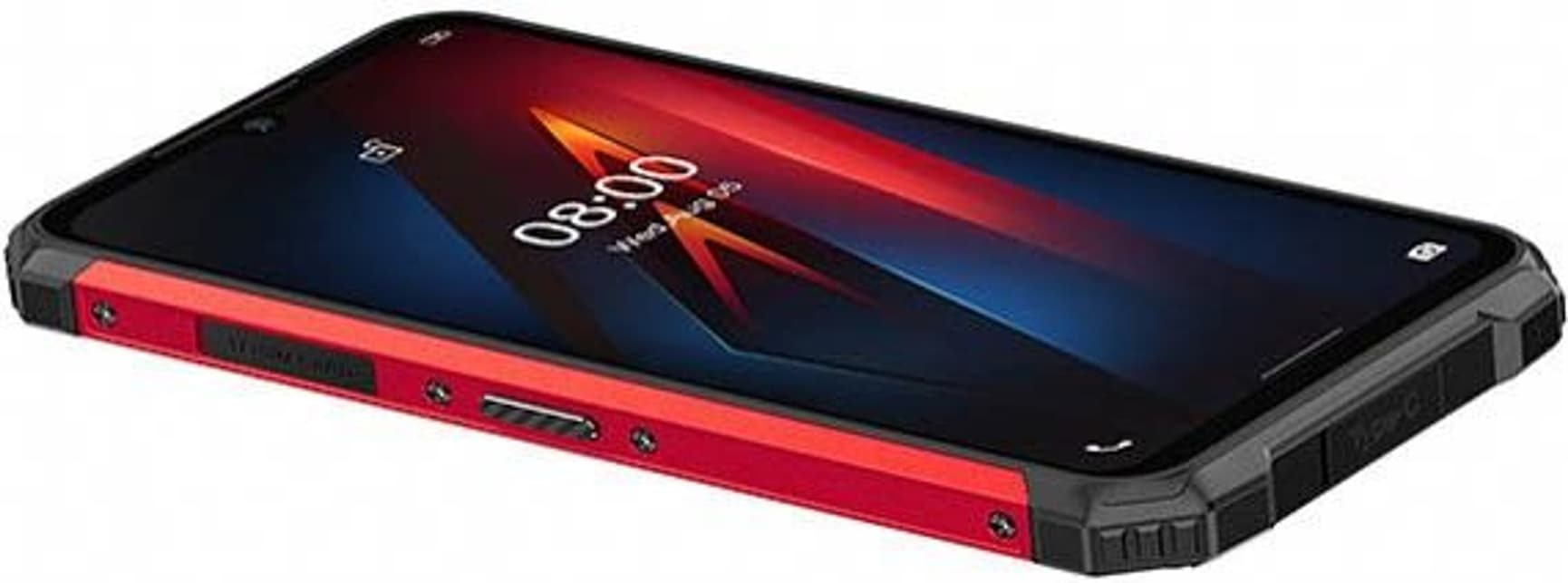 Armor 8 älypuhelin, musta/punainen, view: 3