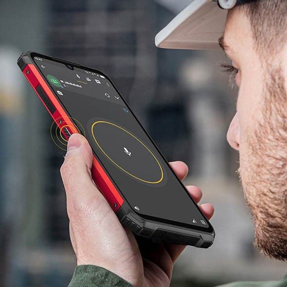 Armor 8 älypuhelin, musta/punainen, view: 7