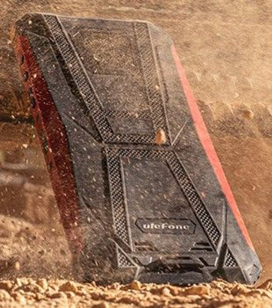 Armor 8 Pro -älypuhelin, musta/punainen, view: 4