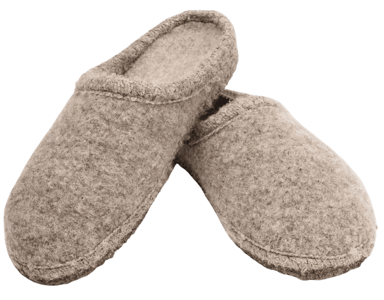 Mohair Seamless Unisex villatohvelit, Beige Melange, view: 0