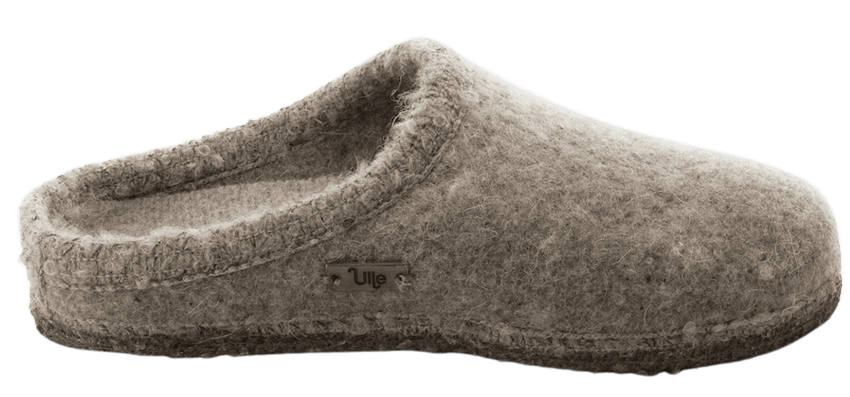 Mohair Seamless Unisex villatohvelit, Beige Melange, view: 1