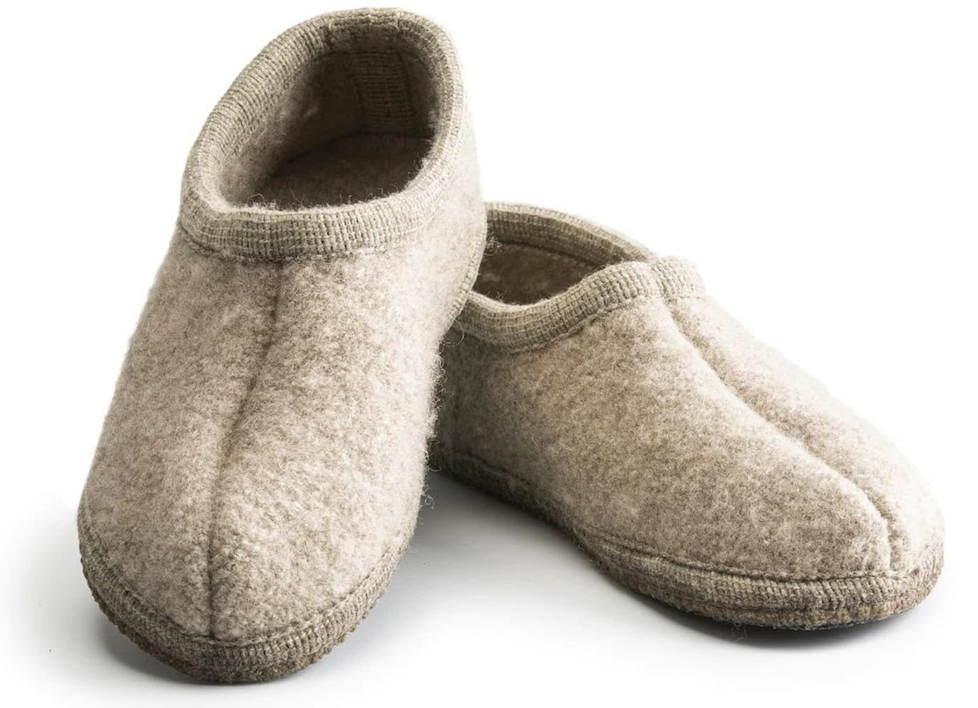 Original High Wool Slippers naisten villatohvelit, beige, view: 0