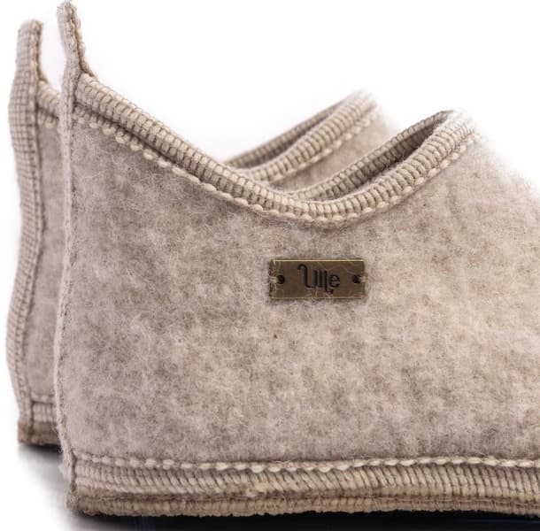 Orignal Cottage naisten villatohvelit, vaaleanbeige, view: 2